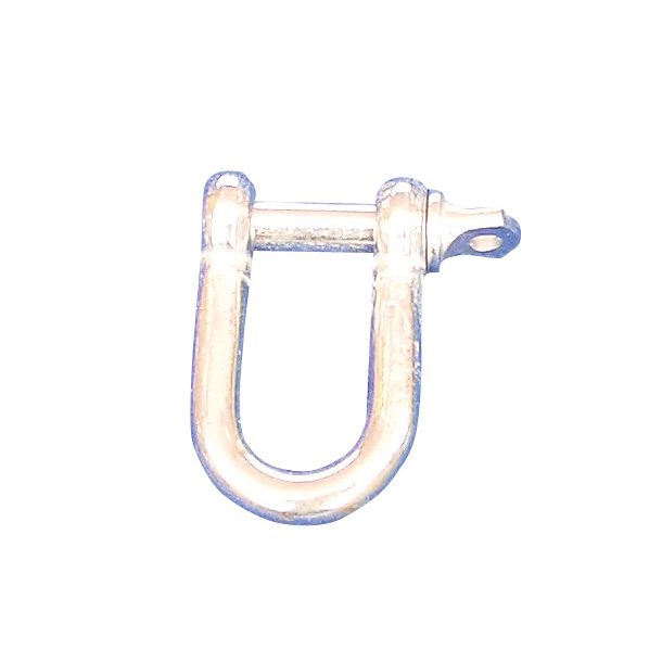 Steel barrier chain links | Shackle | galvanized and yellow coated